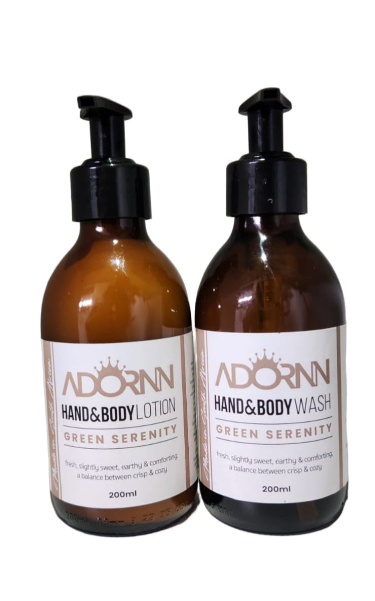 Hand and Body Duo  200ml Green Serenity