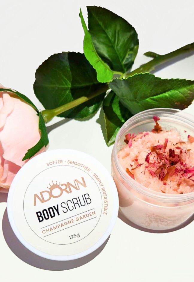 Body Scrub 125g Champagne Garden