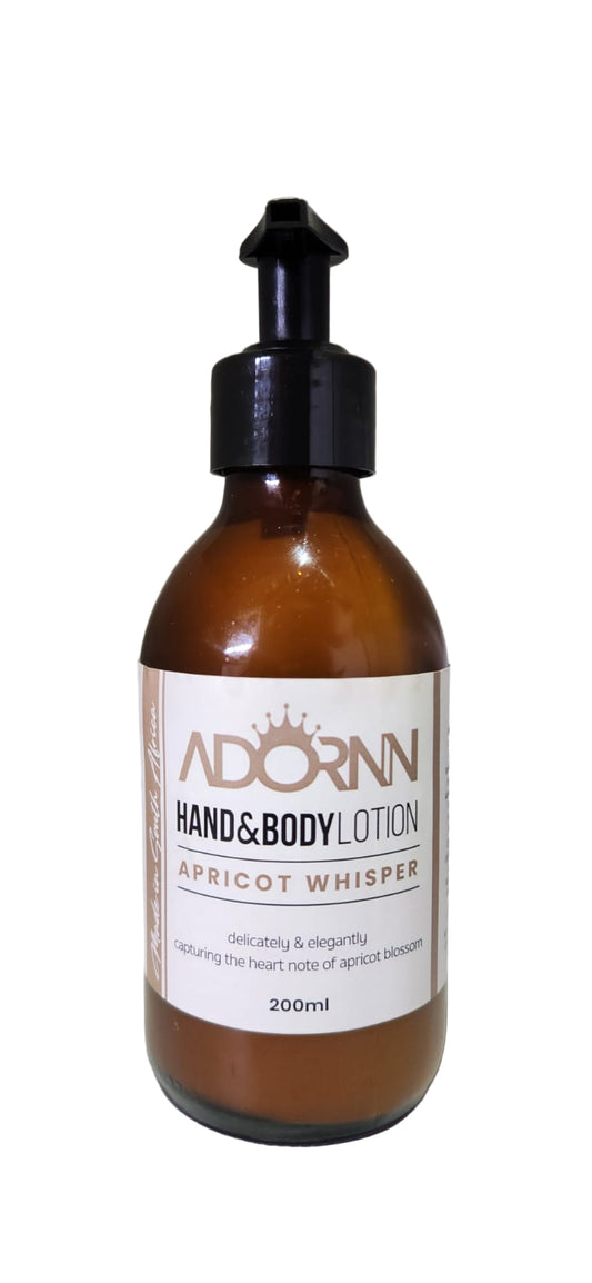 Hand & Body Lotion  200ml Apricot Whisper
