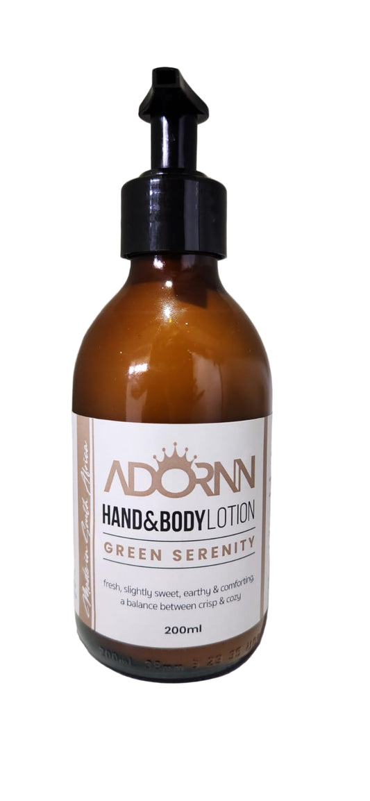 Hand & Body Lotion  200ml  Green Serenity