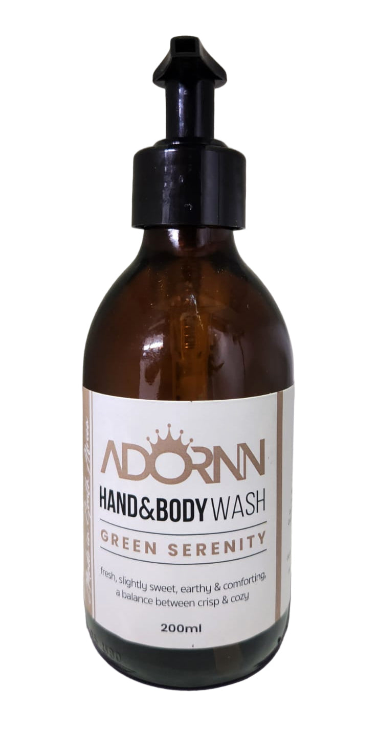 Hand & Body Wash 200ml Green Serenity